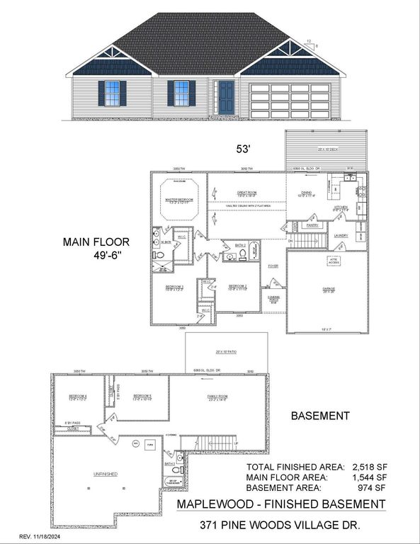 371 Pine Woods Village Drive Lot 5, Hollister, MO 65672