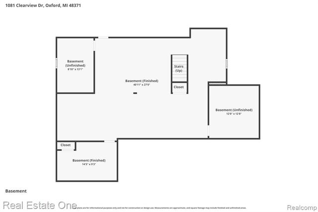 1081 Clearview Drive, Oxford, MI 48371