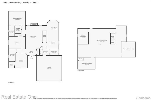 1081 Clearview Drive, Oxford, MI 48371