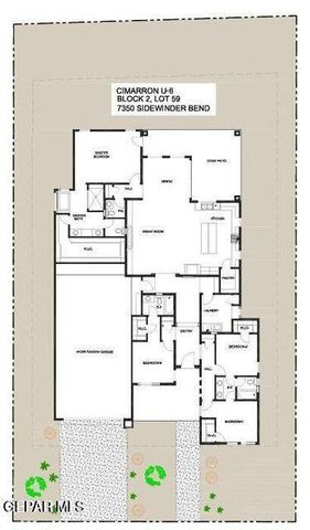 7338 SIDEWINDER BEND Drive, El Paso, TX 79911