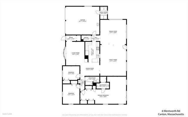 36 Wentworth St, Dedham, MA 02026