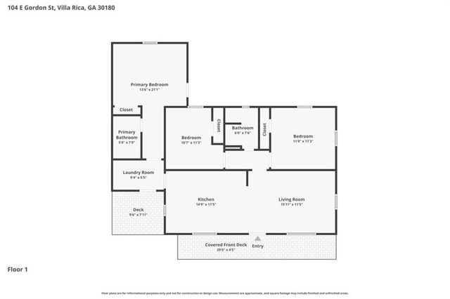 104 E Gordon, Villa Rica, GA 30180