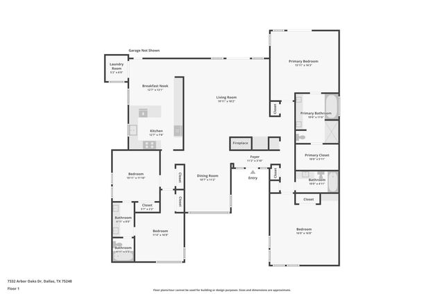 7332 Arbor Oaks Drive, Dallas, TX 75248