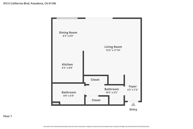 972 E California 207, Pasadena, CA 91106
