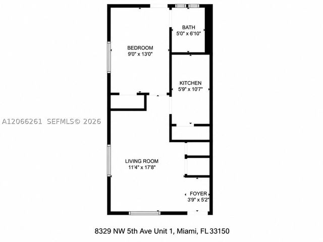 8329 NW 5th Ave 1, Miami, FL 33150