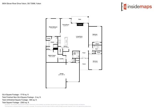 9904 Glover River Drive, Yukon, OK 73099