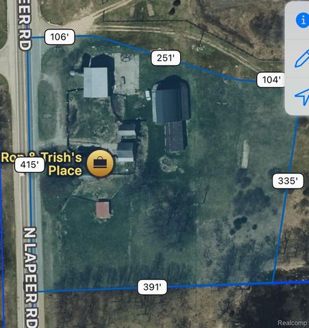 5548 N Lapeer Road, Deerfield Township, MI 48461