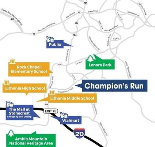 8603 SECRETARIAT Drive, Lithonia, GA 30058