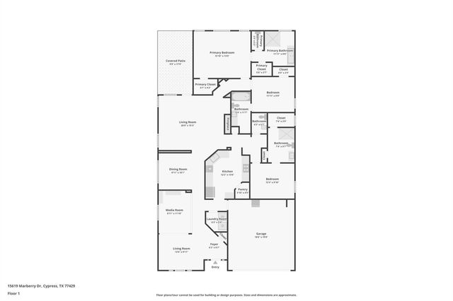 15619 Marberry Drive, Cypress, TX 77429