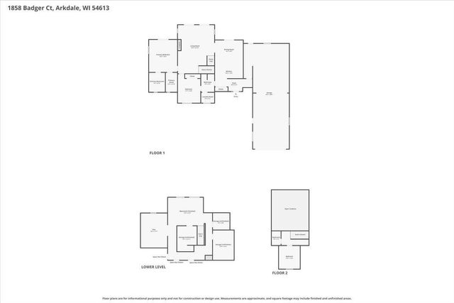 1858 Badger Court, Arkdale, WI 54613