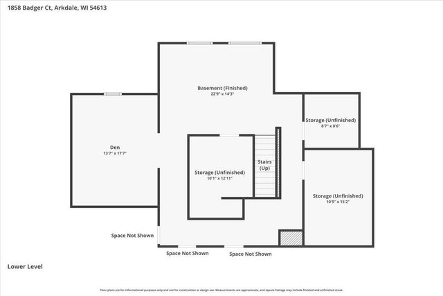 1858 Badger Court, Arkdale, WI 54613