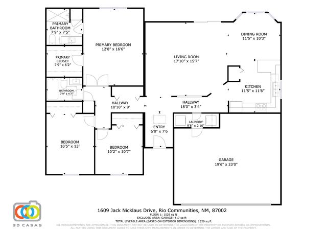 1609 Jack Nicklaus Drive, Rio Communities, NM 87002