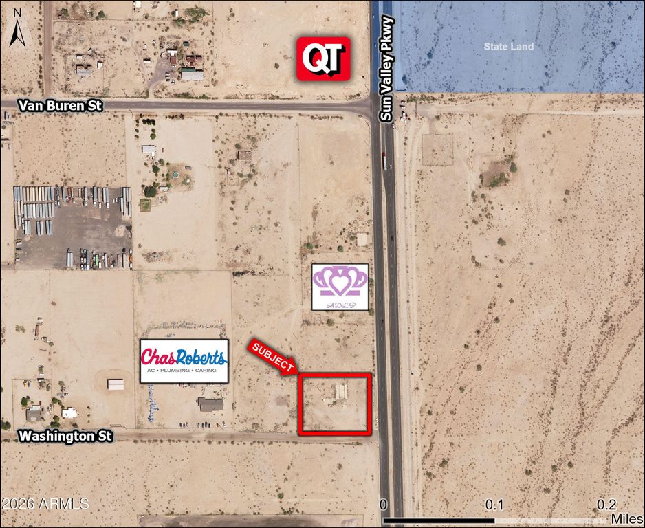 14 N PALO VERDE Road -, Buckeye, AZ 85396 — exterior