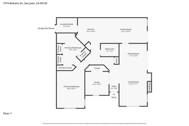 7774 Beltane Drive, San Jose, CA 95135