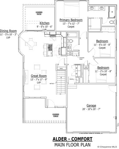 2102 PACK SADDLE RD, Cheyenne, WY 82007