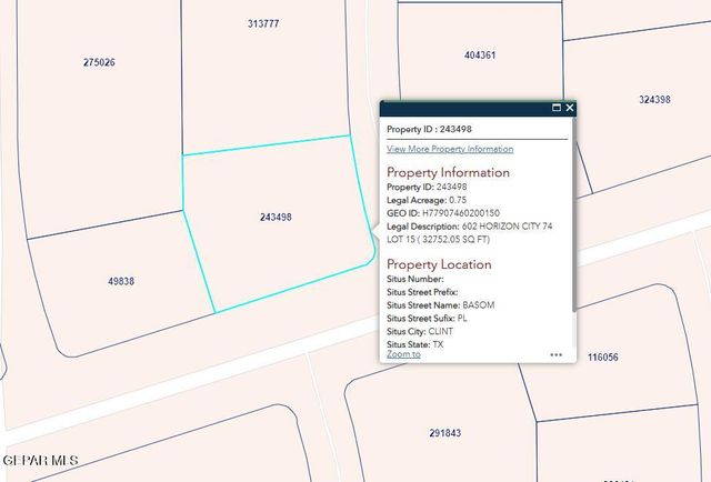 PN-243498 Basom Place, Clint, TX 79928