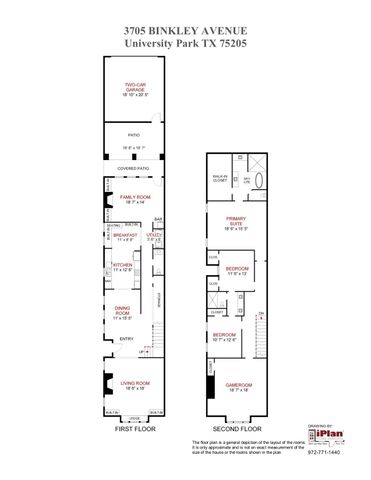 3705 Binkley Avenue, University Park, TX 75205