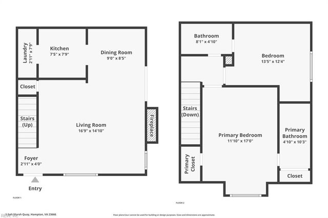 5 Salt Marsh Quay Apt F, Hampton, VA 23666