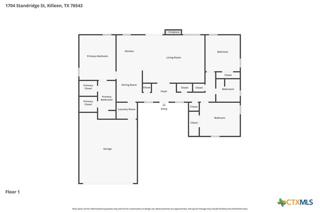 1704 Standridge Street, Killeen, TX 76543