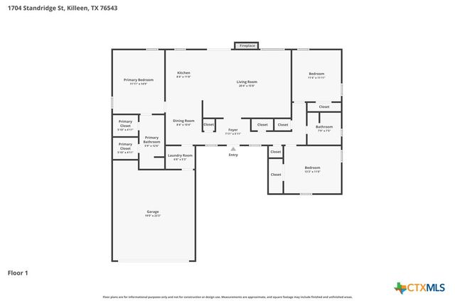 1704 Standridge Street, Killeen, TX 76543