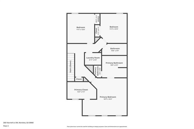 2561 Burnell SW Lane, Marietta, GA 30060