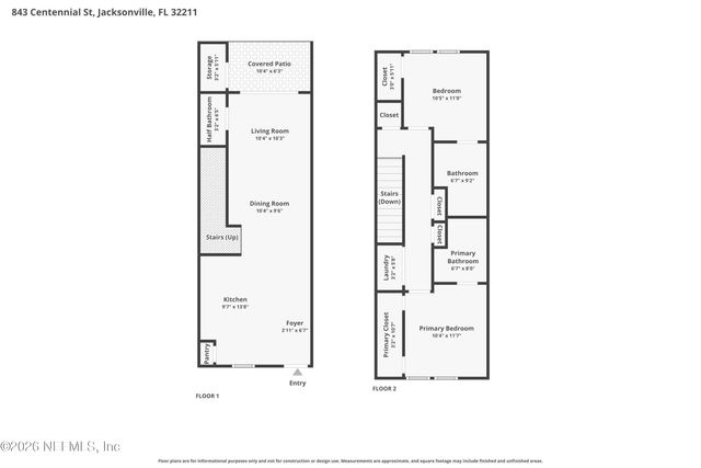 843 CENTENNIAL Street, Jacksonville, FL 32211