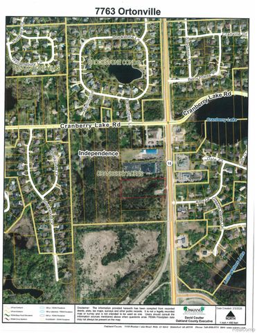 7763 Ortonville Road, Independence Charter Township, MI 48348