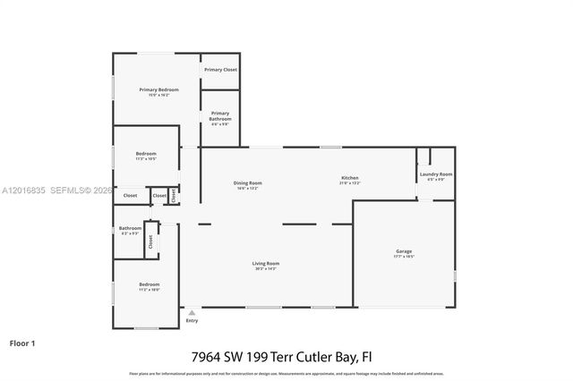 7964 SW 199th Ter, Cutler Bay, FL 33189