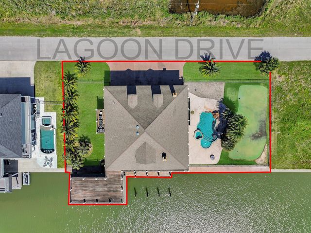 1239 Lagoon Drive, Crystal Beach, TX 77650