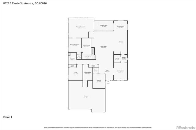 8623 S Zante Street, Aurora, CO 80016