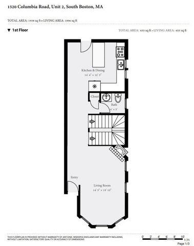1520 Columbia Rd 2, Boston, MA 02127