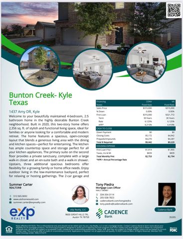 1437 Amy DR, Kyle, TX 78640