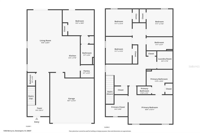 1356 BERRY LANE, Davenport, FL 33837