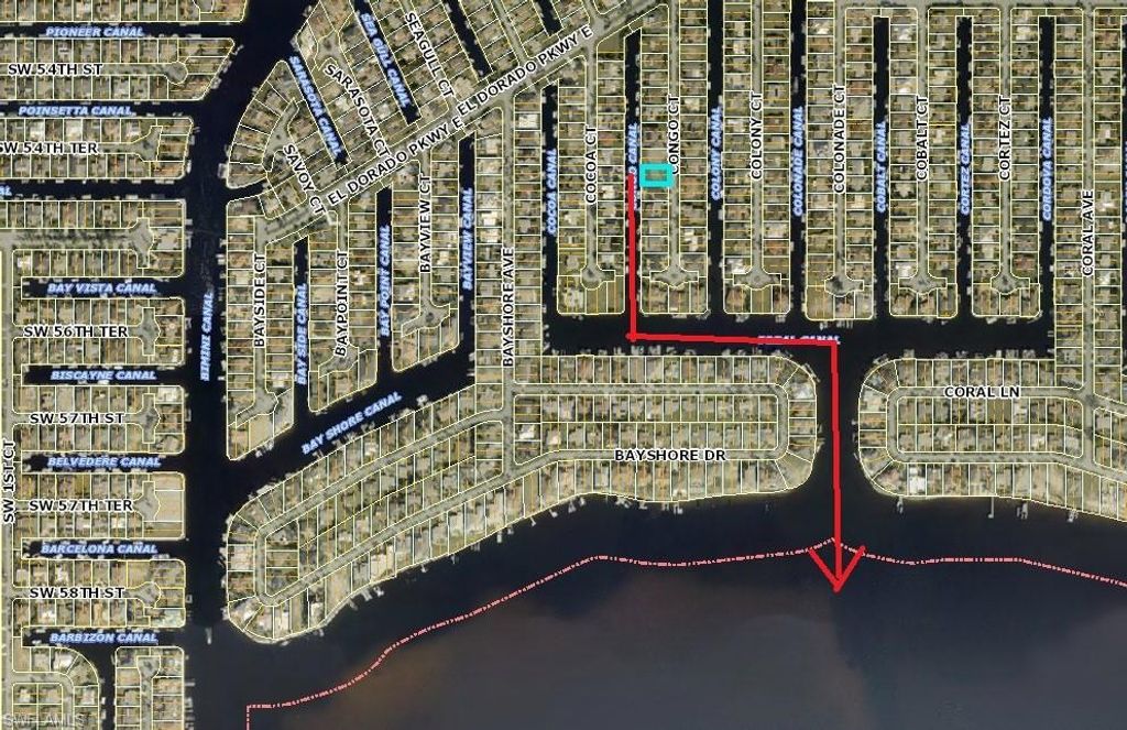 Image 3 of property listing at 5340 Congo CT, Cape Coral, FL 33904