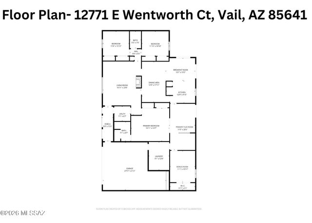 12771 E Wentworth Court, Vail, AZ 85641