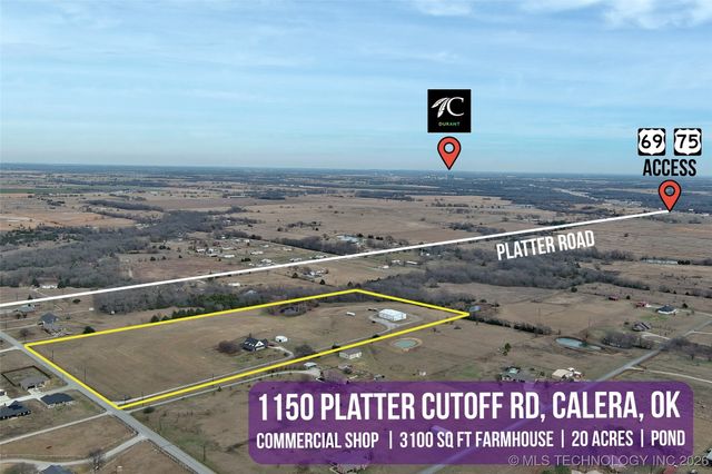 1150 Platter Cutoff, Calera, OK 74730