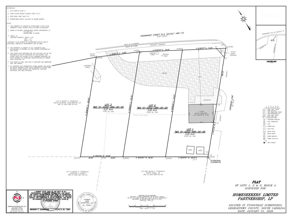 3405 Highmarket St., Georgetown, SC 29440