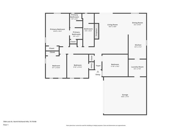 7504 Lola Drive, North Richland Hills, TX 76180