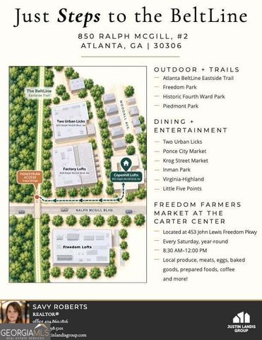 850 Ralph Mcgill Boulevard NE 2, Atlanta, GA 30306