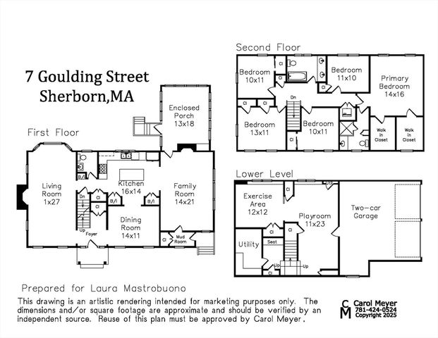 7 Goulding St. East, Sherborn, MA 01770