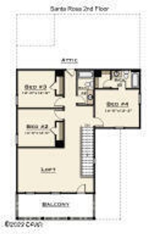 1445 Tulip Court LOT 729 - SANTA ROSA PLAN, Panama City, FL 32405