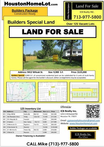 9412 Wiloak Street, Houston, TX 77028