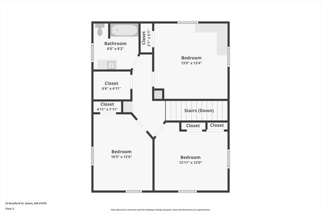 23 Bradford St, Salem, MA 01970