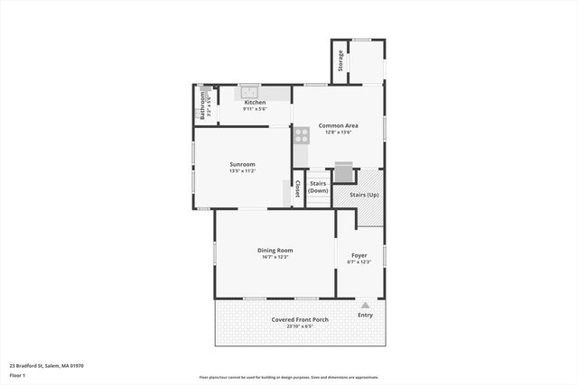 23 Bradford St, Salem, MA 01970