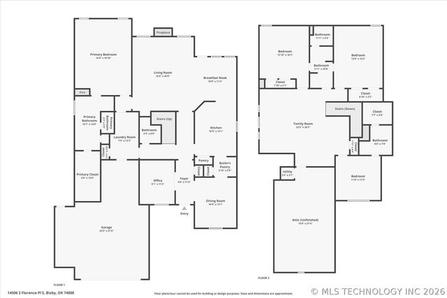 14506 S Florence Place S, Bixby, OK 74008