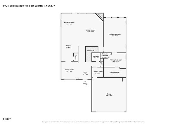 9721 Bodega Bay Road, Fort Worth, TX 76177