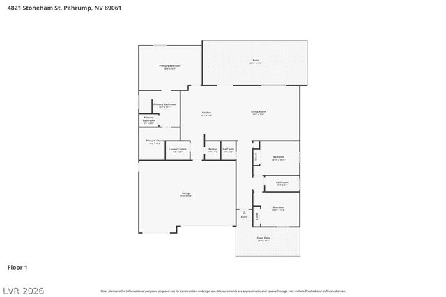 4821 Stoneham Street, Pahrump, NV 89061