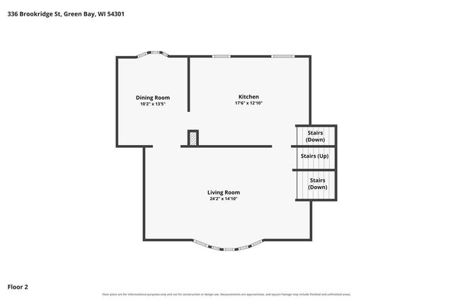 336 BROOKRIDGE STREET, Green Bay, WI 54301