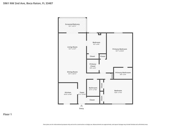5961 NW 2nd Avenue 209, Boca Raton, FL 33487