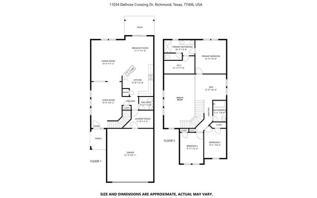 11034 Dellrose Crossing Drive, Richmond, TX 77406